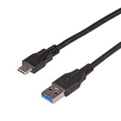 Cable USB Akyga AK-USB-15 USB A (m) / USB type C (m) ver. 3.1 1.0m