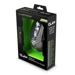 ESPERANZA WIRED MOUSE FOR GAMERS 6D OPT. USB MX209 CLAW