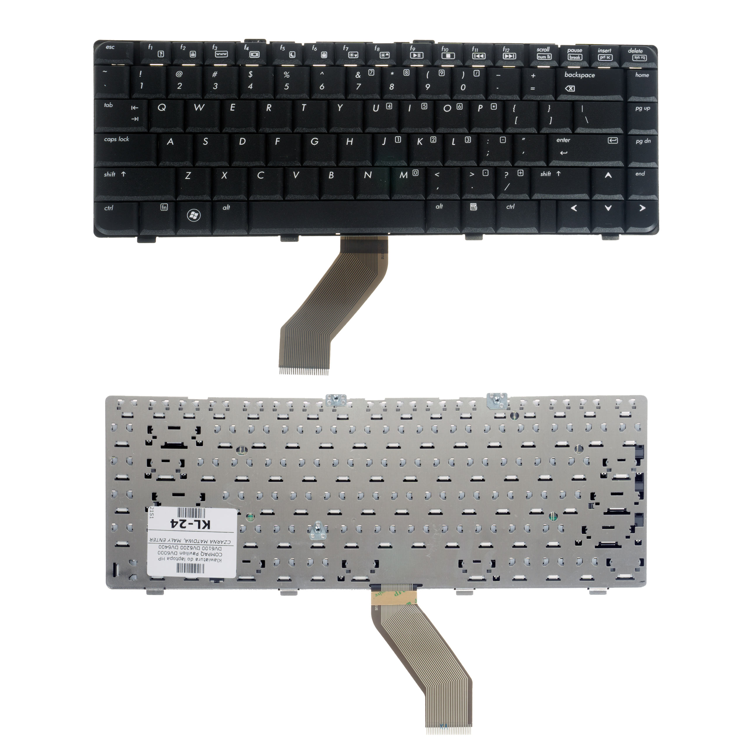Replacement laptop keyboard HP COMPAQ Pavilion DV6000 DV6100 DV6200 DV6400 DV6500 DV6700