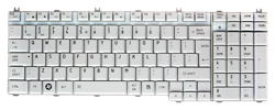 Replacement laptop keyboard TOSHIBA Satellite A500 A505 L350 L500 P200 P300 (SILVER, BIG ENTER)